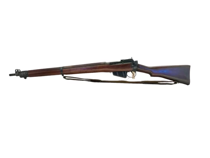 Navy Arms Enfield #4 Mk 1* .303 World War II French Resistance 1944 Dated "BS" and "PP" marked matching serial number bolt PP 0119 - Image 20