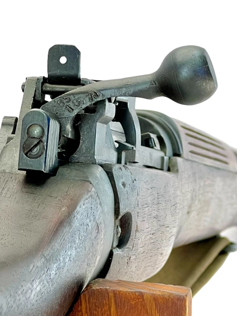 Navy Arms Enfield #4 Mk 1* .303 World War II French Resistance1944 Dated "BS" marked matching serial number bolt PP 1514 - Image 17