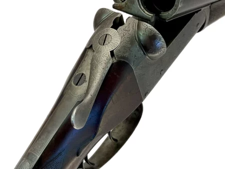 British Side by Side 12ga shotgun T Stensby & Co. Box Lock