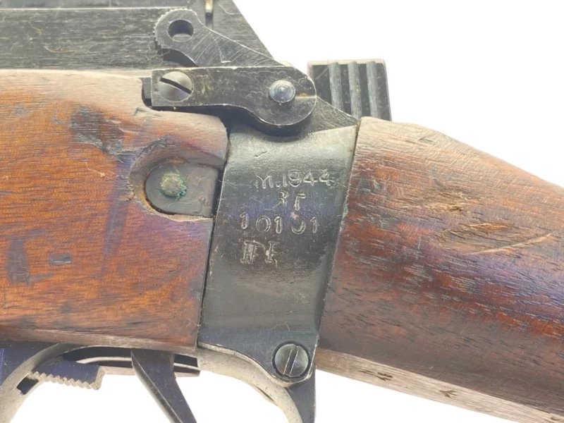 Navy Arms Enfield #4 Mk 1* .303 World War II French Resistance 1944 Dated "BT" and "PP" marked matching serial number bolt PP1523 - Image 9