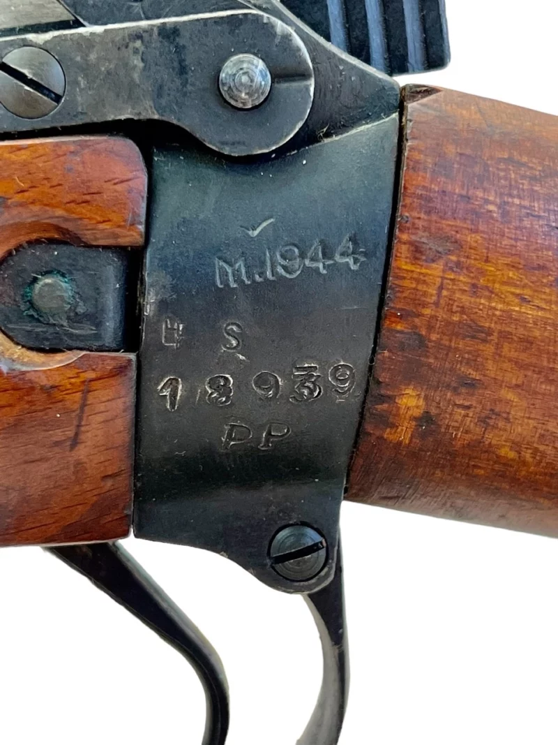 Navy Arms Enfield #4 Mk 1* .303 World War II French Resistance 1944 Dated "BS" and "PP" marked matching serial number bolt PP 1200 - Image 23