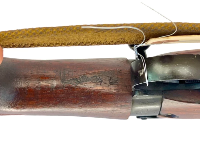 Navy Arms Enfield #4 Mk 1* .303 World War II French Resistance 1944 Dated "BT" and "PP" marked matching serial number bolt PP 0523 - Image 19