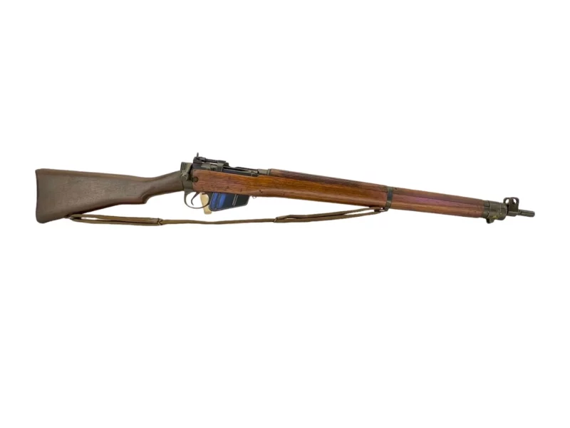 Navy Arms Enfield #4 Mk 1* .303 World War II French Resistance 1944 Dated "BS" and "PP" marked matching serial number bolt PP 1492 - Image 9
