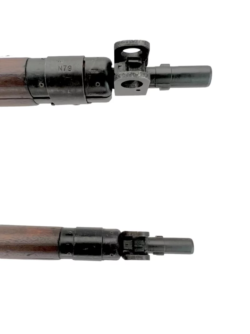 Navy Arms Enfield #4 Mk 1 .303 World War II French Resistance 1944 Dated consecutive serial numbered pair matching serial number bolt - Image 16