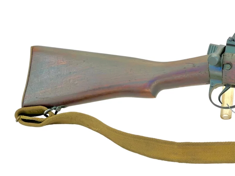 Navy Arms Enfield #4 Mk 1* .303 World War II French Resistance 1944 Dated "BS" and "PP" marked matching serial number bolt PP 0889 - Image 11