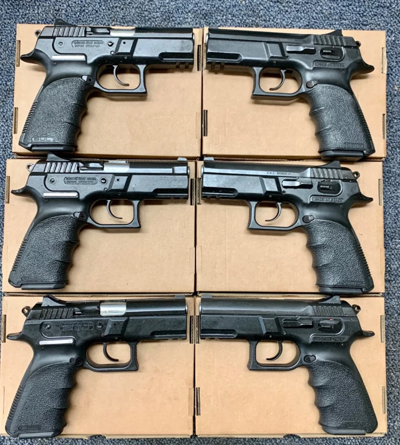Israeli BUL G-Cherokee 9mm pistol with PIC RAIL AND 17-rd magazine