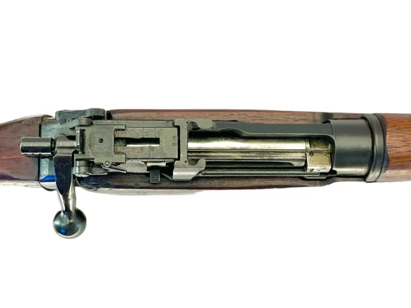 Navy Arms Enfield #4 Mk 1* .303 World War II French Resistance 1944 Dated "BS" and "PP" marked matching serial number bolt PP 351 - Image 12