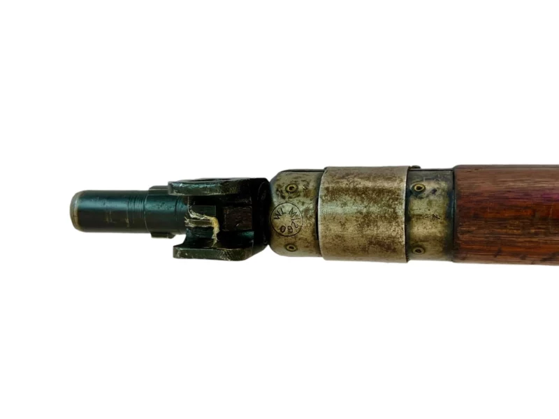 Navy Arms Enfield #4 Mk 1* .303 World War II French Resistance 1944 Dated "BS" and "PP" marked matching serial number bolt PP 0414 - Image 15