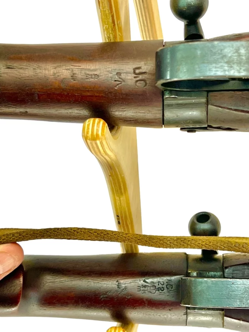 Navy Arms Enfield #4 Mk 1 .303 World War II French Resistance 1944 Dated consecutive serial numbered pair matching serial number bolt - Image 17