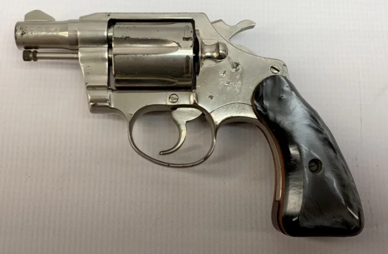 Colt Cobra revolver 2" factory nickel .38spl, 1971 manufacture - Image 3