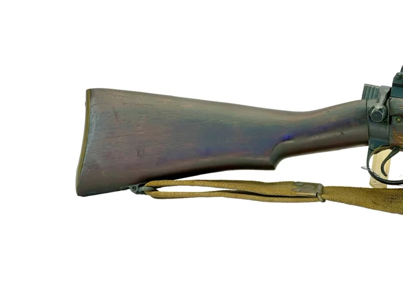 Navy Arms Enfield #4 Mk 1 .303 World War II French Resistance,1944 date "PP" marked, ROF(F) with matching bolt SN PP 1484 - Image 14