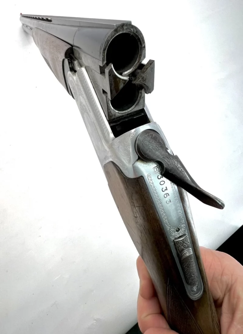Over under 12ga shotgun Italian Silma M70 SN 30363 - Image 9