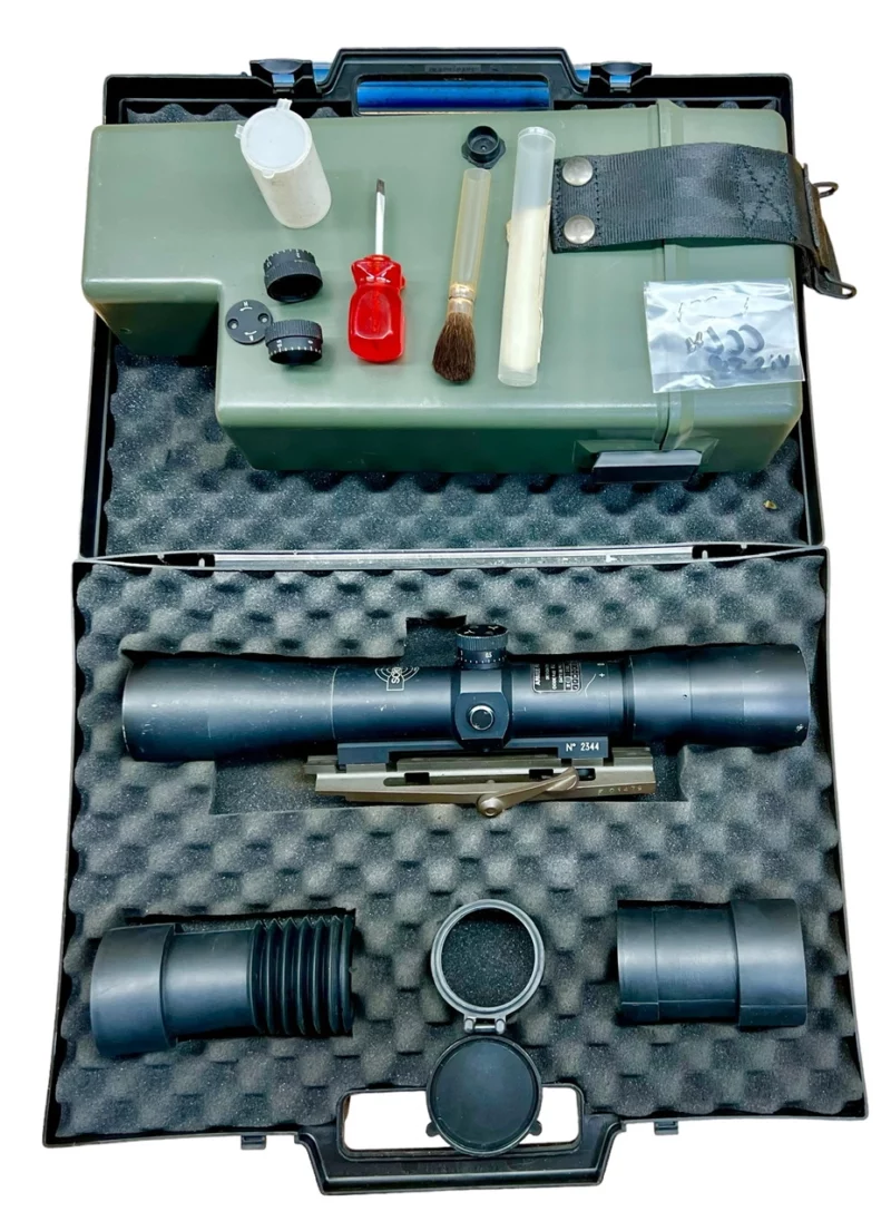 Navy Arms FRF2 Sniper Rifle Scrome J8 Scope, case, accessories Grade A1