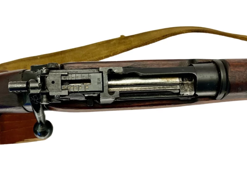 Navy Arms Enfield #4 Mk 1* .303 World War II French Resistance 1944 Dated "BS" marked matching serial number bolt PP 1388 - Image 14