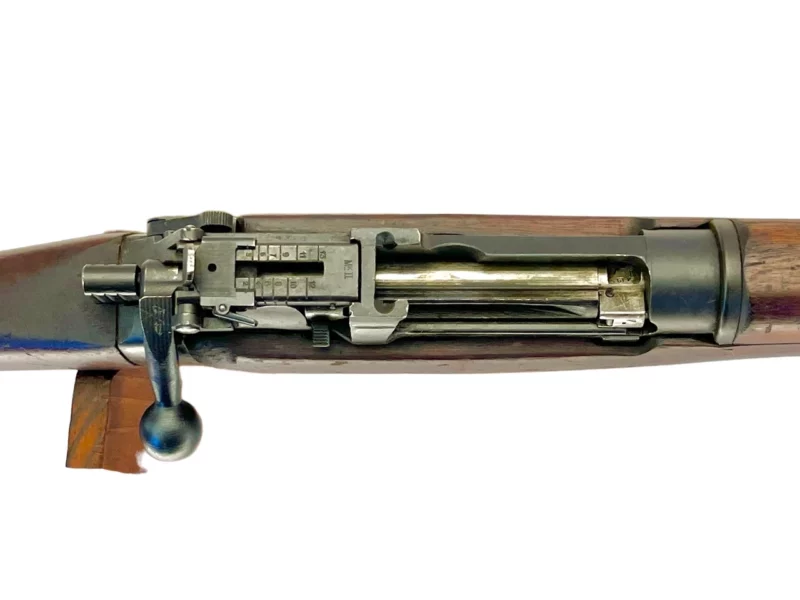 Navy Arms Enfield #4 Mk 1* .303 World War II French Resistance 1944 Dated "BS" and "PP" marked matching serial number bolt PP 0889 - Image 13