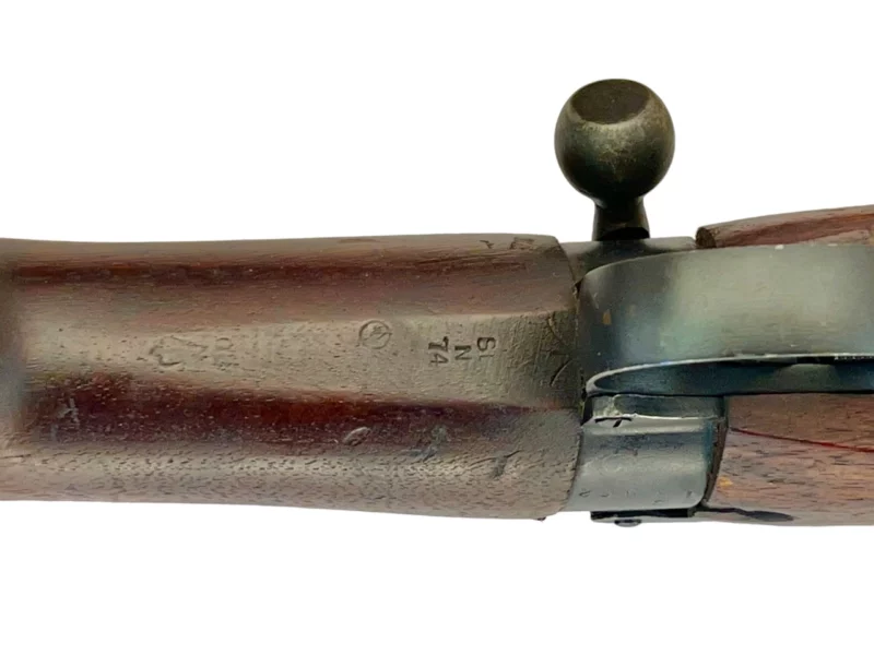 Navy Arms Enfield #4 Mk 1* .303 World War II French Resistance1944 Dated "BS" marked matching serial number bolt PP 1816 - Image 17