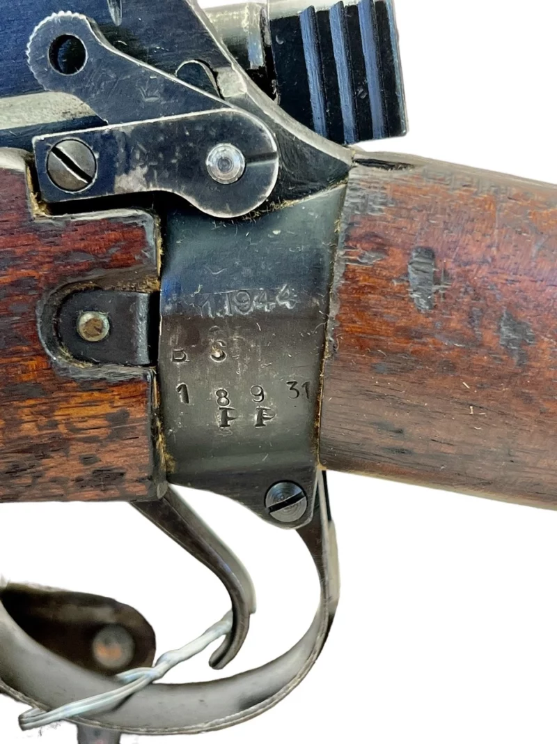 Navy Arms Enfield #4 Mk 1* .303 World War II French Resistance 1944 Dated "BS" and "PP" marked matching serial number bolt PP 0115 - Image 21