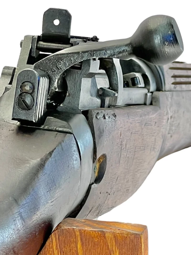 Navy Arms Enfield #4 Mk 1* .303 World War II French Resistance 1944 Dated "BS" marked matching serial number bolt PP 1815 - Image 16