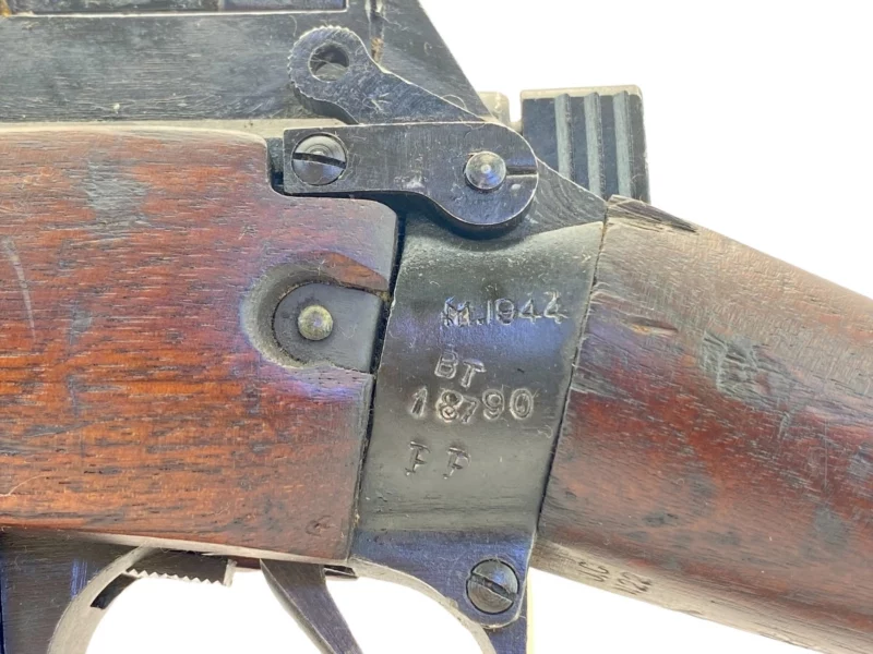 Navy Arms Enfield #4 Mk 1 .303 World War II French Resistance 1944 Dated "BT" and "PP" marked matching serial number bolt PP 0803 - Image 16