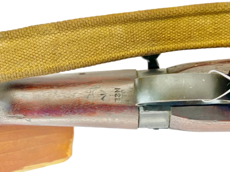 Navy Arms Enfield #4 Mk 1* .303 World War II French Resistance 1944 Dated "BS" marked matching serial number bolt PP 1861 - Image 18