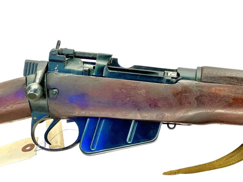 Navy Arms Enfield #4 Mk 1 .303 World War II French Resistance,1944 date "PP" marked, ROF(F) with matching bolt SN PP 1460 - Image 9