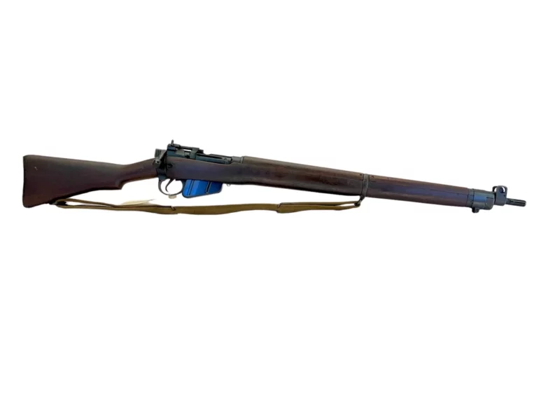 Navy Arms Enfield #4 Mk 1 .303 World War II French Resistance,1944 date "PP" marked, ROF(F) with matching bolt SN PP 1225 - Image 8