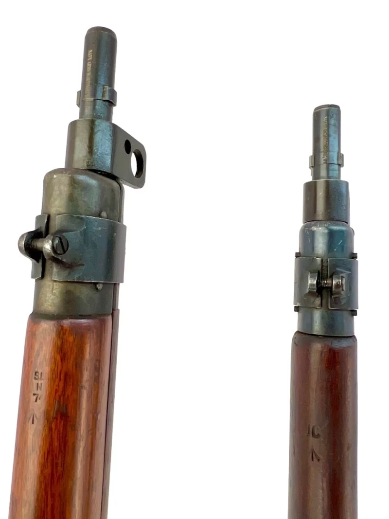 Navy Arms Enfield #4 Mk 1 .303 World War II French Resistance 1944 Dated consecutive serial numbered pair matching serial number bolt - Image 18