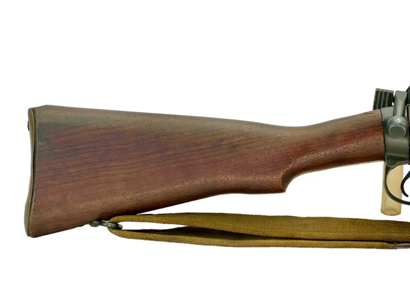 Navy Arms Enfield #4 Mk 1* .303 World War II French Resistance 1944 Dated "BS" and "PP" marked matching serial number bolt PP 1969 - Image 11