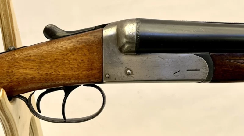 side by side 12ga shotgun Spanish Master Boxlock SN 102212 - Image 3