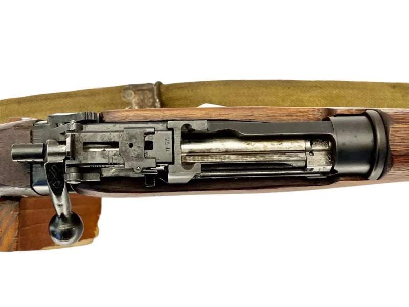 Navy Arms Enfield #4 Mk 1* .303 World War II French Resistance1944 Dated "BS" and "PP" marked matching serial number bolt PP 1016 - Image 14