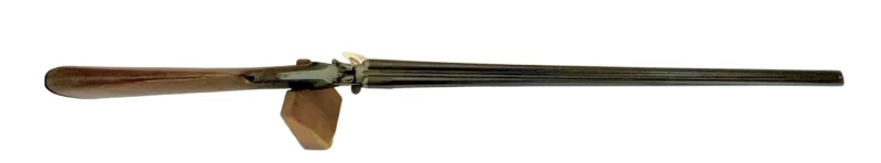 Belgium 410 side by side shotgun external hammer, fold-over “poacher’s gun” 35819