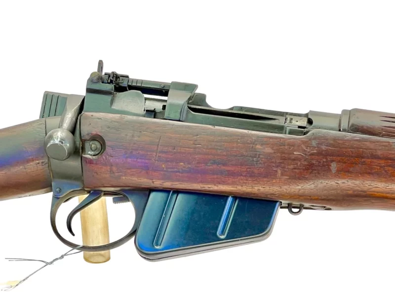 Navy Arms Enfield #4 Mk 1* .303 World War II French Resistance 1944 Dated "BS" and "PP" marked matching serial number bolt PP 0392 - Image 11
