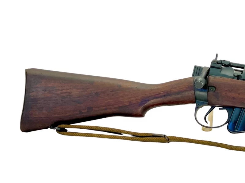 Navy Arms Enfield #4 Mk 1* .303 World War II French Resistance 1944 Dated "BS" and "PP" marked matching serial number bolt PP 0091 - Image 9