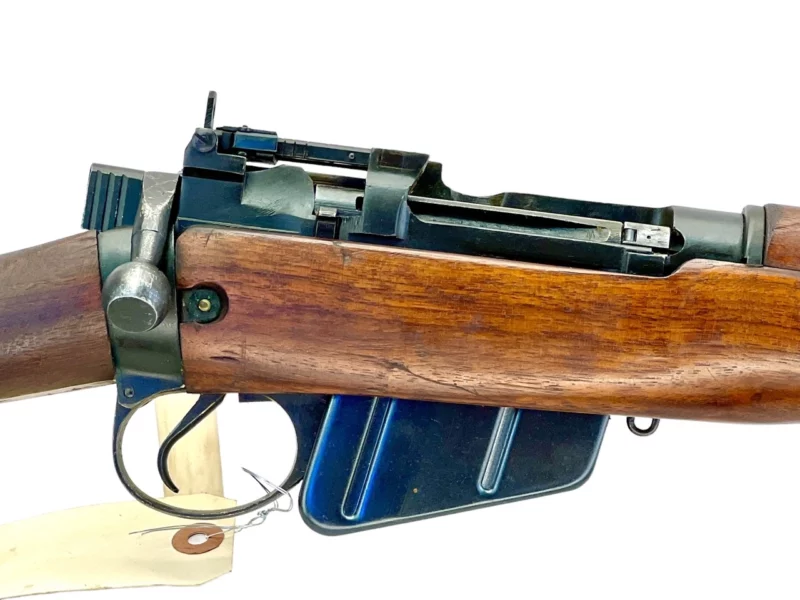 Navy Arms Enfield #4 Mk 1* .303 World War II French Resistance 1944 Dated "BS" and "PP" marked matching serial number bolt PP 1028 - Image 11