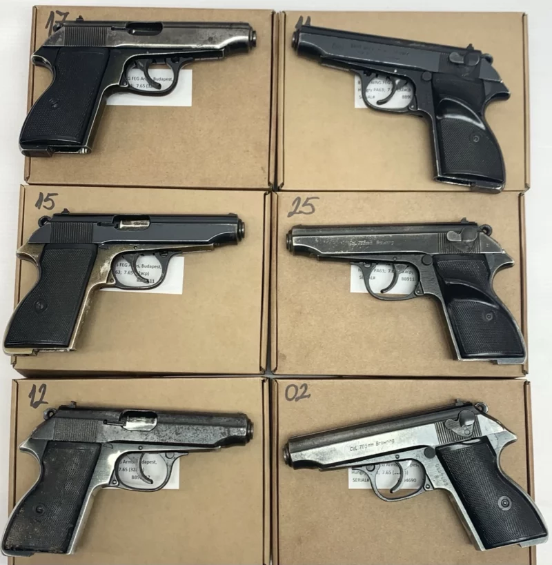 HUNGARIAN FEG AP-MBP PISTOL 32ACP GRD2 NO MAGS