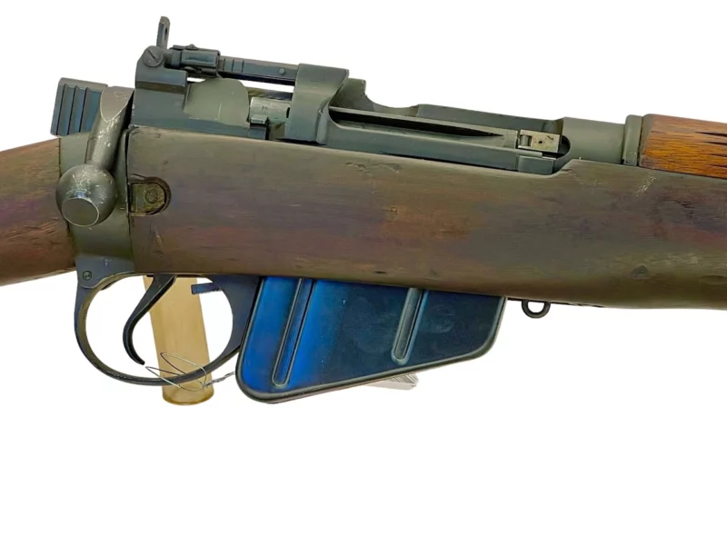 Navy Arms Enfield #4 Mk 1* .303 World War II French Resistance 1944 Dated "BS" and "PP" marked matching serial number bolt PP 0840 - Image 11