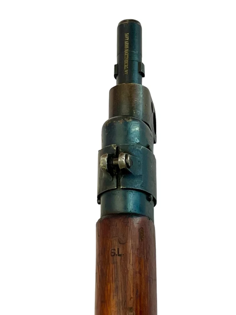 Navy Arms Enfield #4 Mk 1* .303 World War II French Resistance1944 Dated "BS" marked matching serial number bolt PP 1808 - Image 19
