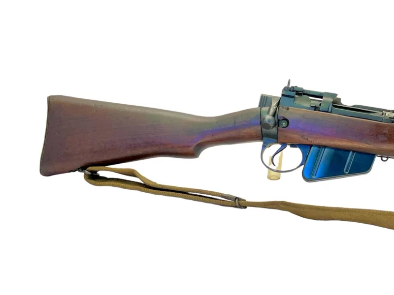 Navy Arms Enfield #4 Mk 1* .303 World War II French Resistance 1944 Dated "BS" and "PP" marked matching serial number bolt PP 1279 - Image 10