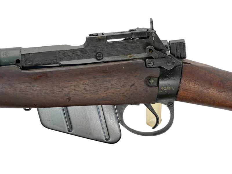 Navy Arms Enfield #4 Mk 1* .303 World War II French Resistance 1944 Dated "BS" and "PP" marked matching serial number bolt PP 1217 - Image 20