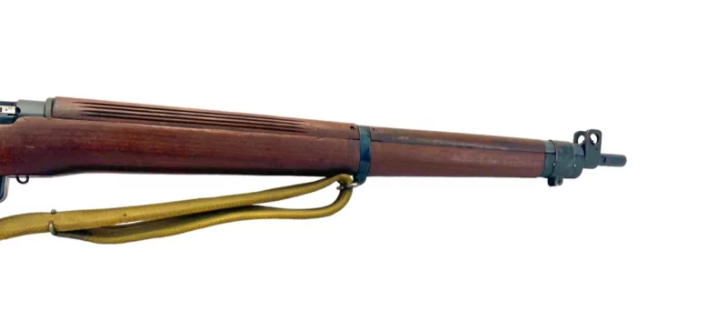 Navy Arms Enfield #4 Mk 1* .303 World War II French Resistance1944 Dated "BS" and "PP" marked non-matching serial number bolt PP 1011 - Image 12