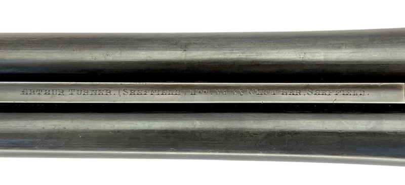 British Side by Side 12ga shotgun Arthur Turner Box Lock - Image 12