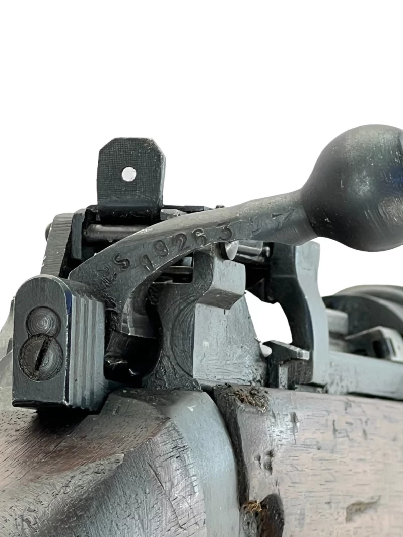Navy Arms Enfield #4 Mk 1* .303 World War II French Resistance1944 Dated "BS" and "PP" marked non-matching serial number bolt PP 1341 - Image 14