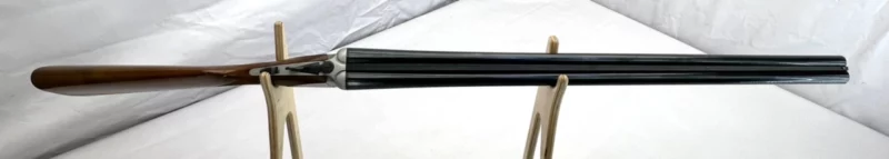 side by side 12ga shotgun Spanish Erbi Ejector Boxlock SN 112414 - Image 4