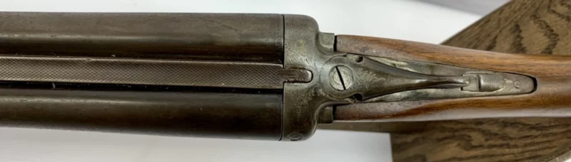 Coach Gun 18.75" .12 gauge Side by Side E. Dumoulin, Liege - Image 10