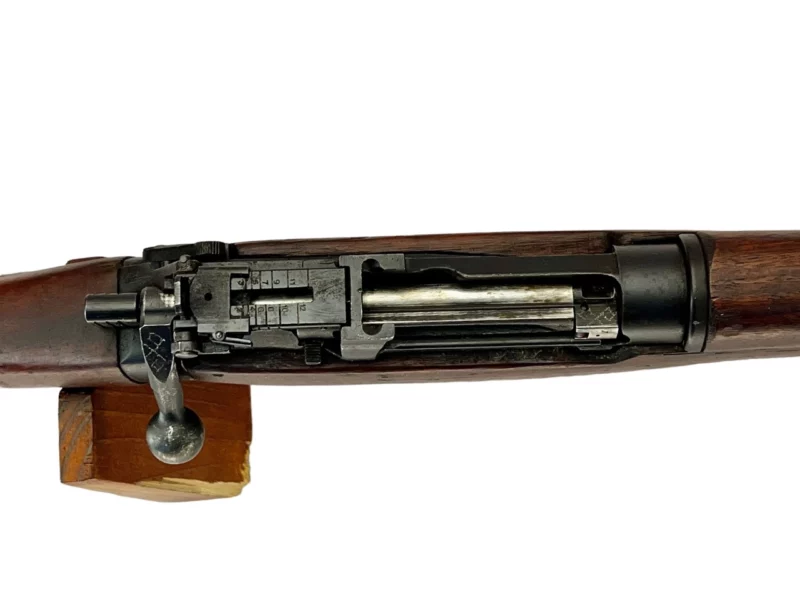 Navy Arms Enfield #4 Mk 1* .303 World War II French Resistance 1944 Dated "BT" "PP" marked non-matching SN bolt PP 1253 - Image 13