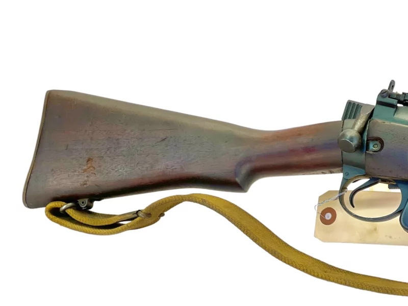 Navy Arms Enfield #4 Mk 1* .303 World War II French Resistance 1944 Dated "BS" marked matching serial number bolt PP 1135 - Image 13