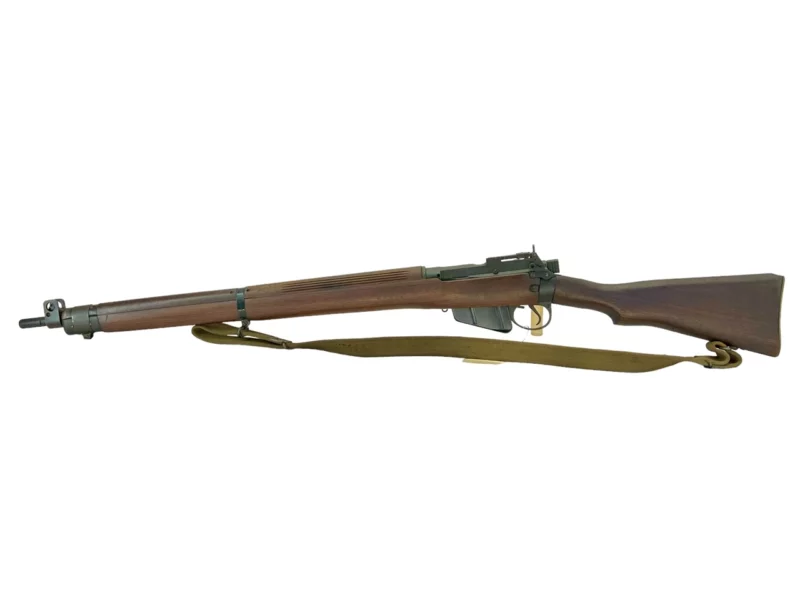 Navy Arms Enfield #4 Mk 1* .303 World War II French Resistance1944 Dated "BS" marked non-matching serial number bolt PP 1689 - Image 20