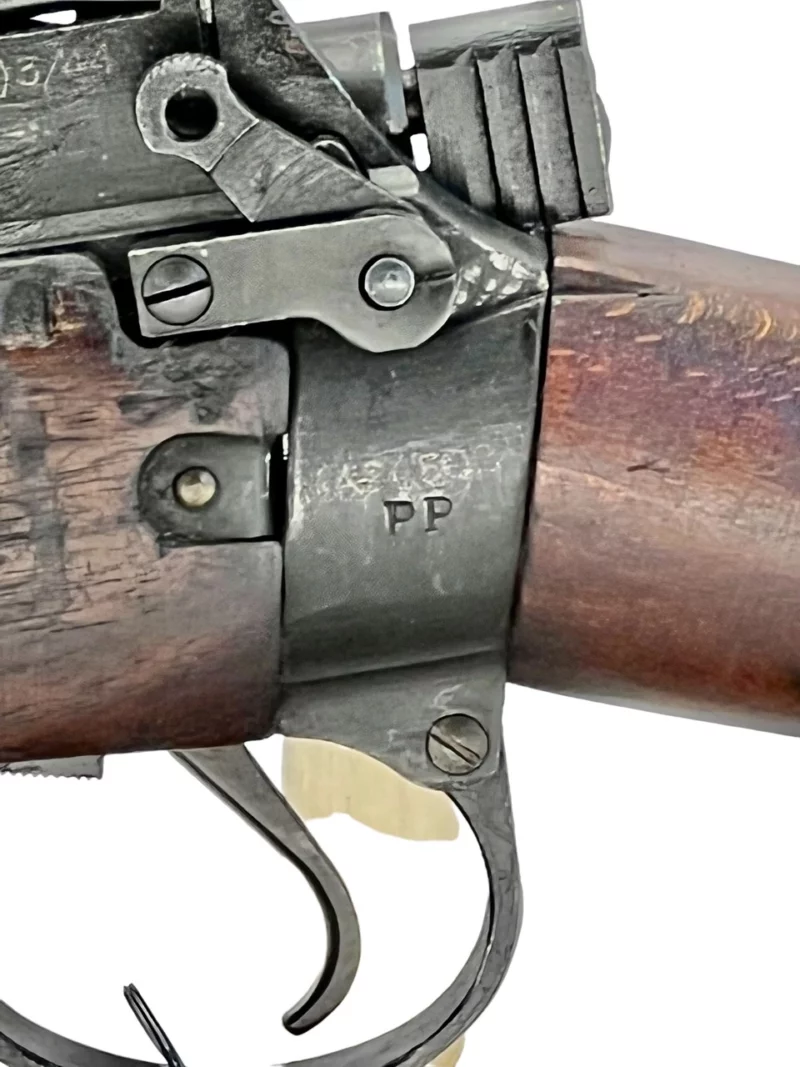 Navy Arms Enfield #4 Mk 1 .303 World War II French Resistance,1944 date "PP" marked, ROF(F) with matching bolt SN PP 0950 - Image 16