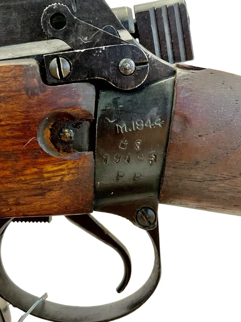 Navy Arms Enfield #4 Mk 1* .303 World War II French Resistance 1944 Dated "BS" and "PP" marked matching serial number bolt PP 1895 - Image 22