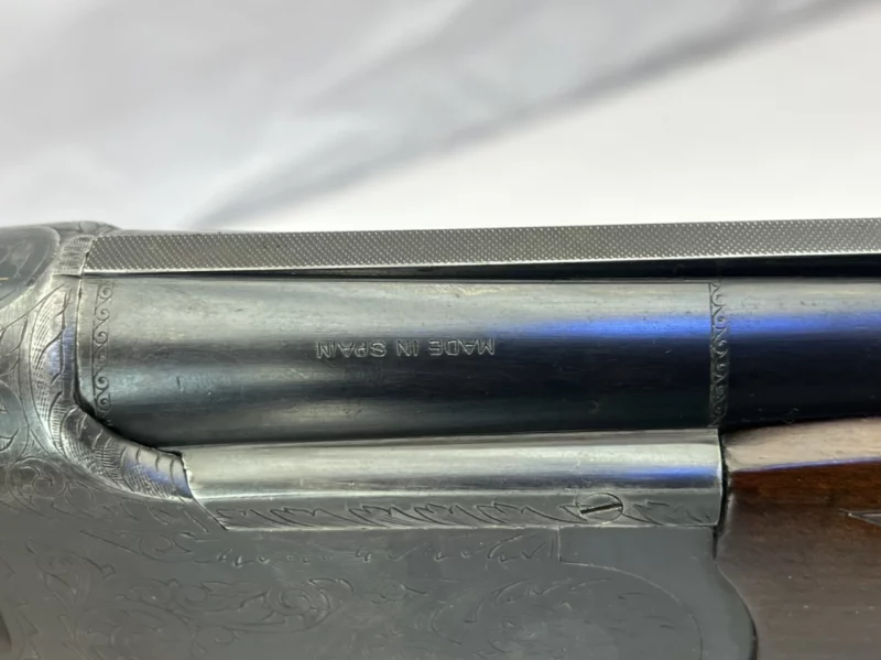Over under 12ga shotgun Spanish Lanber SN 96922 - Image 4